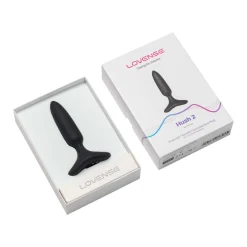 Lovense - Hush 2 Vibrerende Buttplug Met App - Zwart