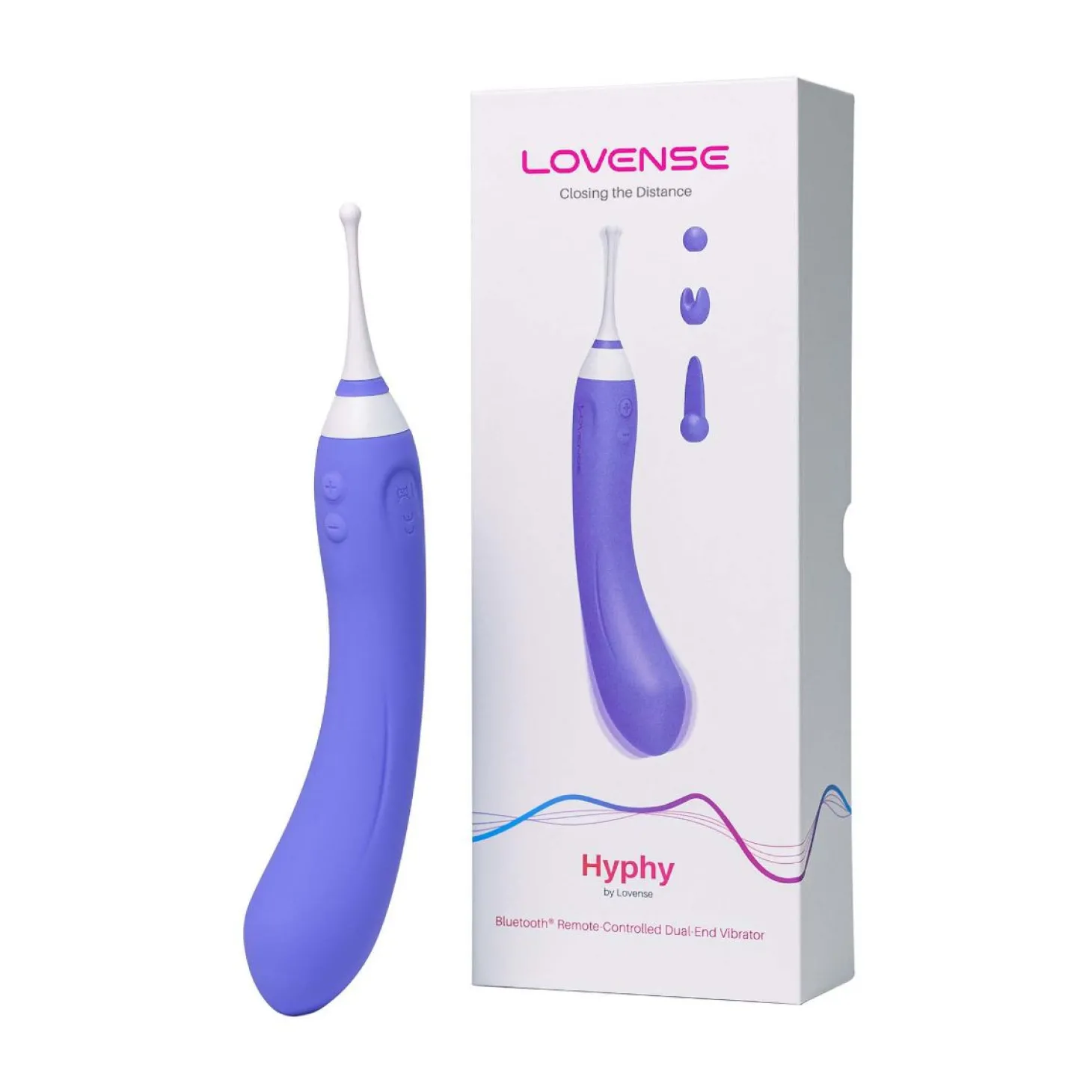 Lovense - Hyphy Dual-End G-spot & Clitoris Vibrator