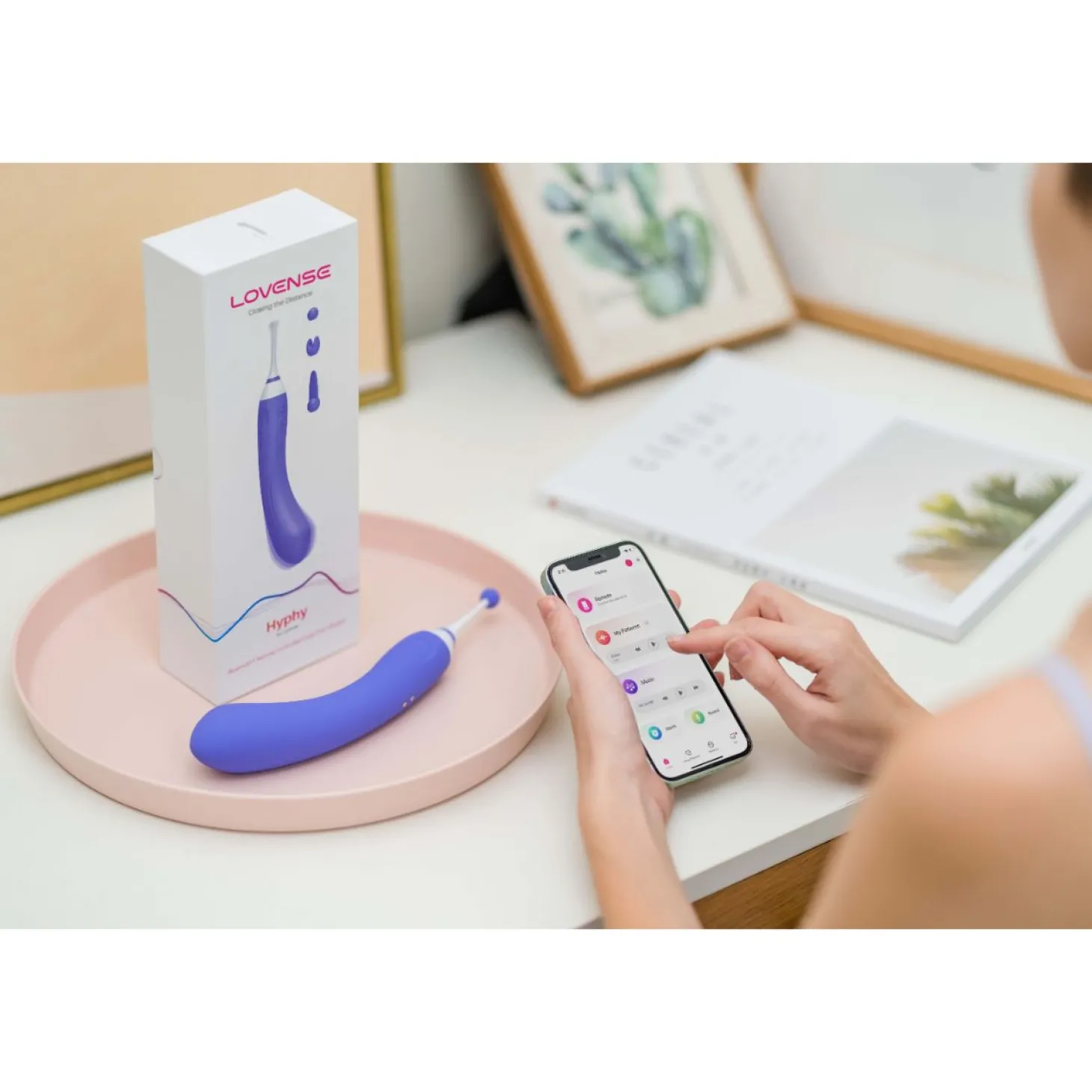 Lovense - Hyphy Dual-End G-spot & Clitoris Vibrator