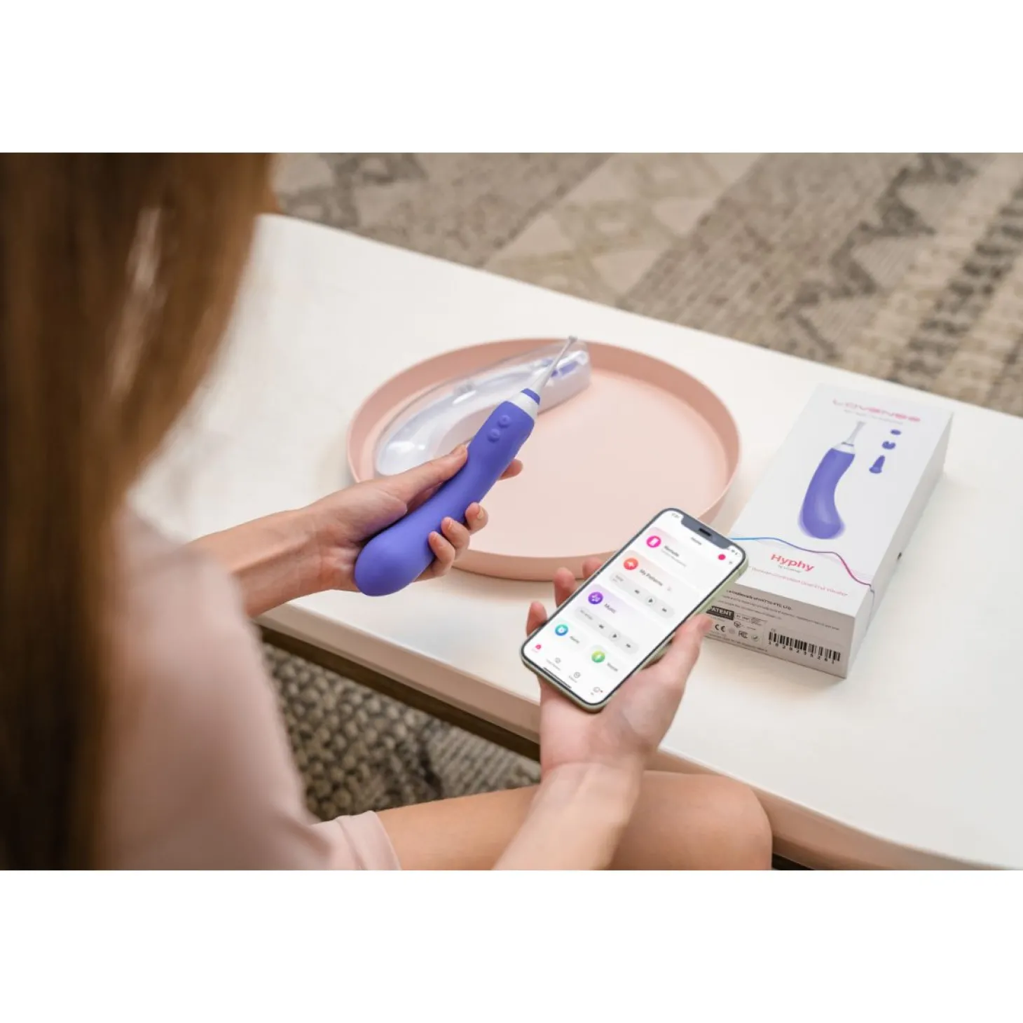 Lovense - Hyphy Dual-End G-spot & Clitoris Vibrator