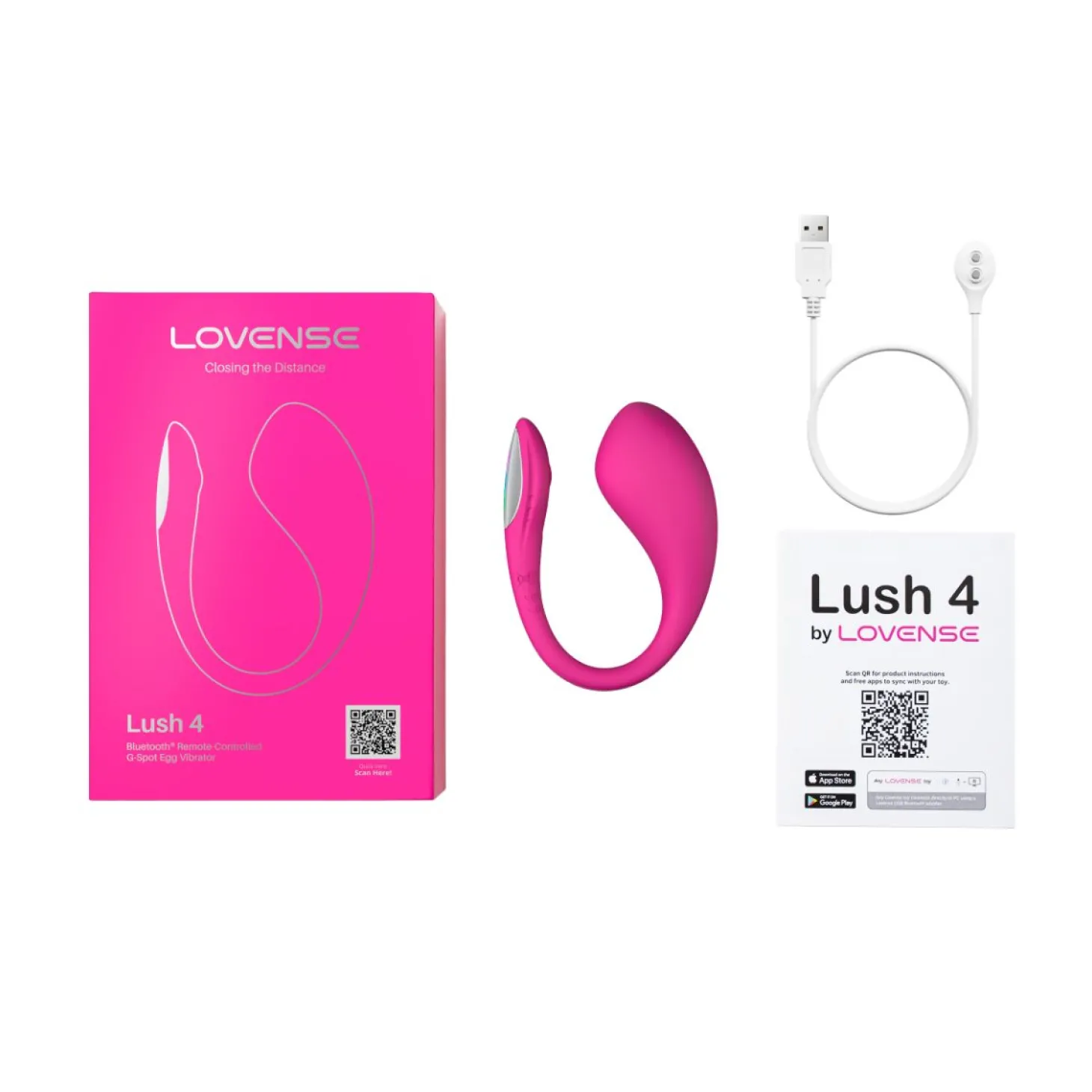 Lovense Lush 4 - Vibratie Eitje