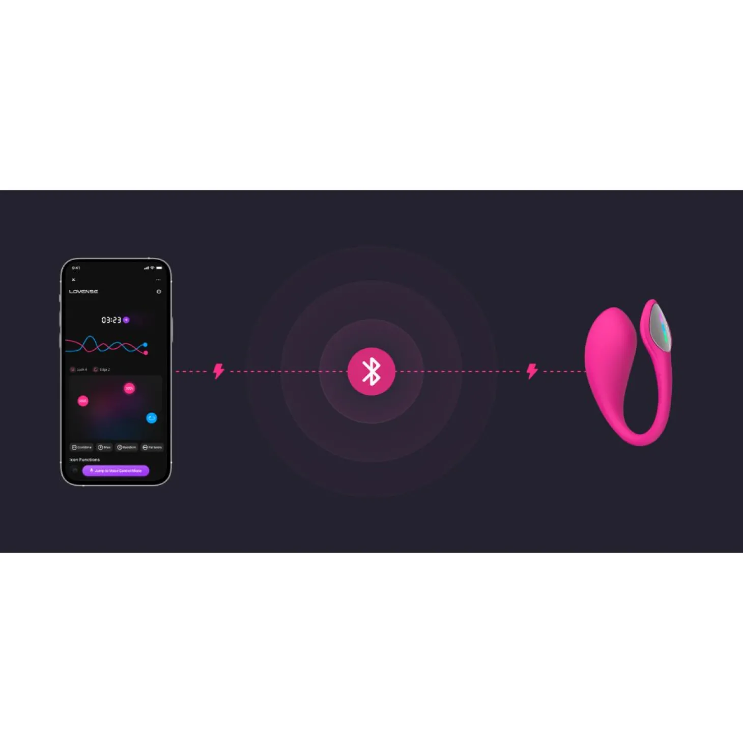 Lovense Lush 4 - Vibratie Eitje