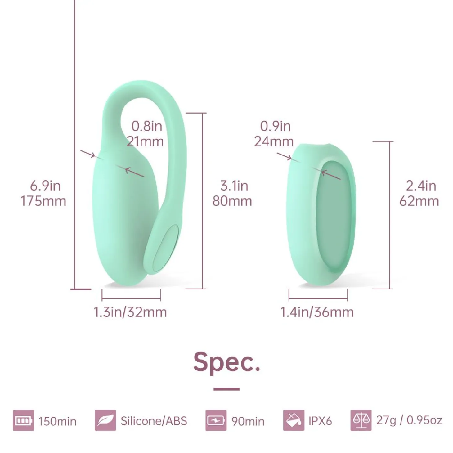 Magic Motion - FitCute Kegel Rejuve - Groen