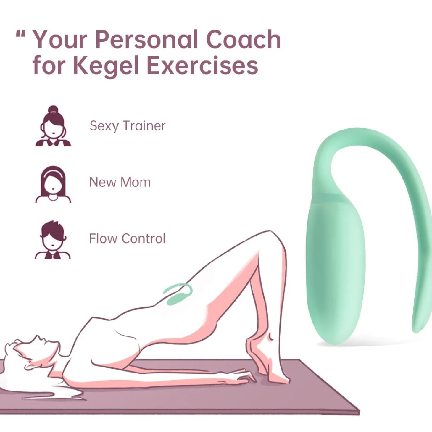 Magic Motion - FitCute Kegel Rejuve - Groen