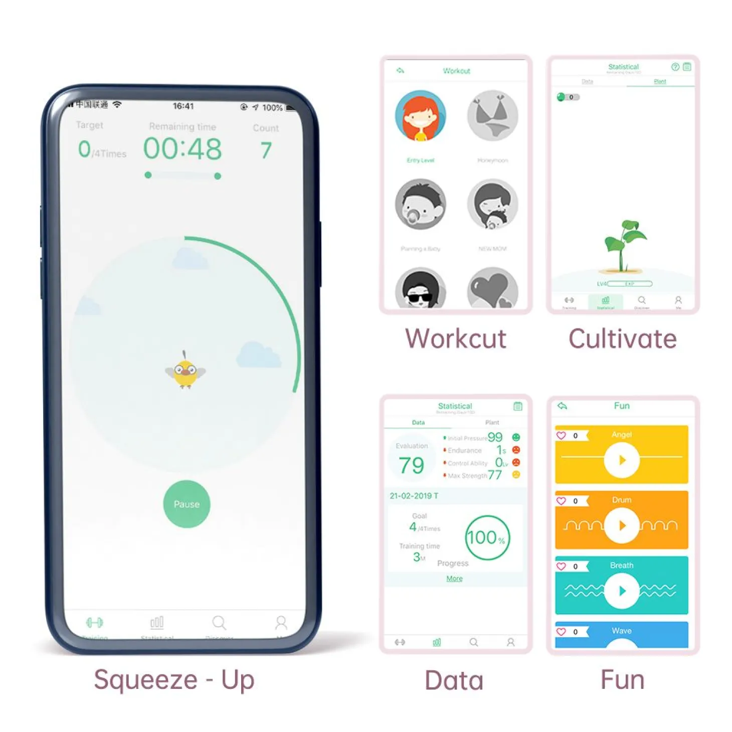 Magic Motion - FitCute Kegel Rejuve - Groen