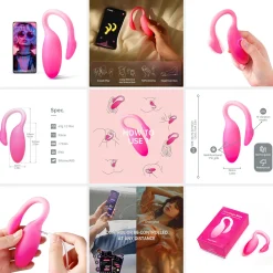 Magic Motion - Flamingo Max Vibrerend Ei en Kegeltrainer in 1 - Roze