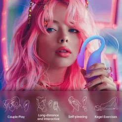 Magic Motion - Magic Flamingo Max Vibratie Ei - Blauw