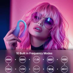 Magic Motion - Magic Flamingo Max Vibratie Ei - Blauw