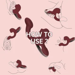 Magic Motion – Magic Ponder Vibrator met Lick & G-Spot Functie – Rood