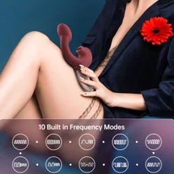 Magic Motion – Magic Ponder Vibrator met Lick & G-Spot Functie – Rood