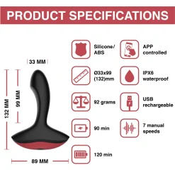 Magic Motion - Solstice App Controlled Prostaat Vibrator