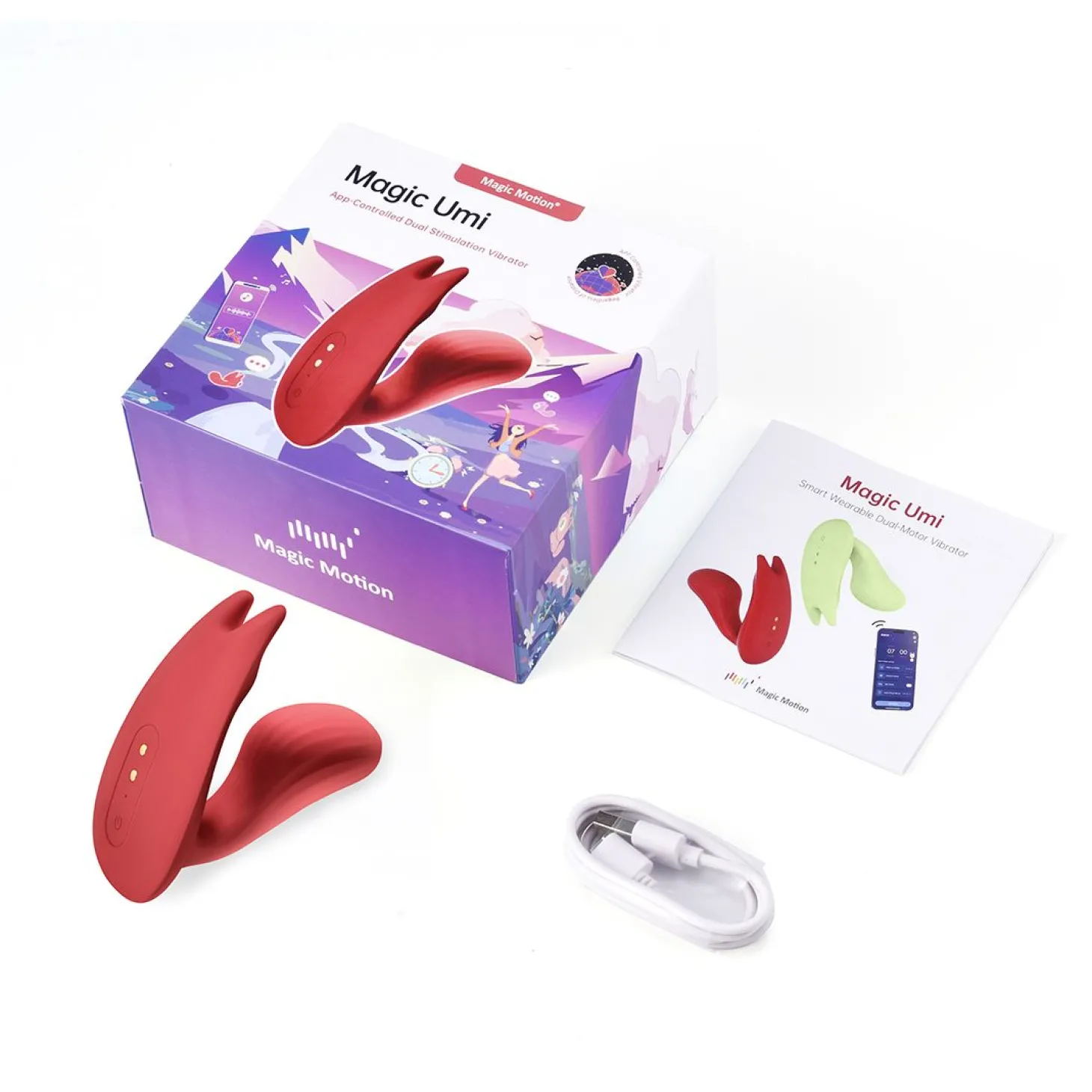 Magic Motion - Umi Smart Oplegvibrator Uniseks - App Controlled