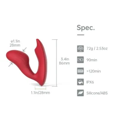 Magic Motion - Umi Smart Oplegvibrator Uniseks - App Controlled