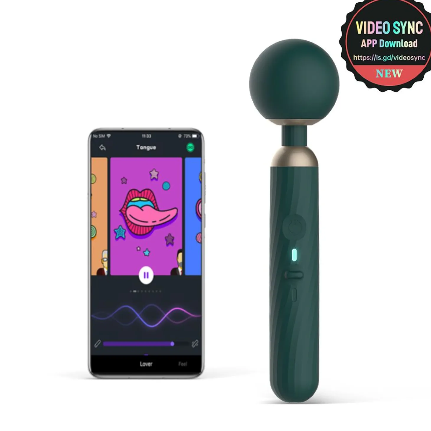 Magic Motion - Zenith Smart Wand - Groen