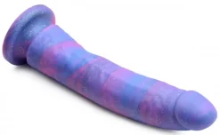 Magic Stick Siliconen Dildo Met Glitters - 24 cm