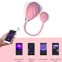 Magic Sundae App Controlled Vibratie Eitje - Roze