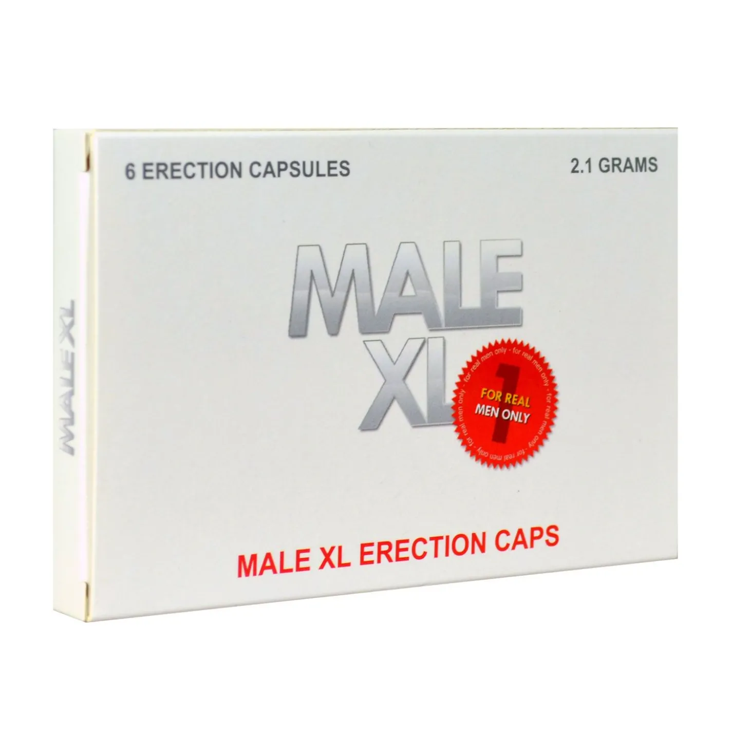 Male XL Erection Erectiepillen - 6 Stuks