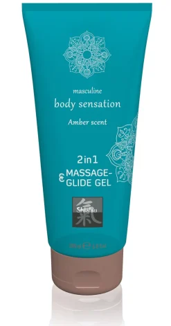 Massage- & Glide Gel 2 in 1 - Amber