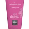 Massage- & Glide Gel 2 in 1 - Framboos