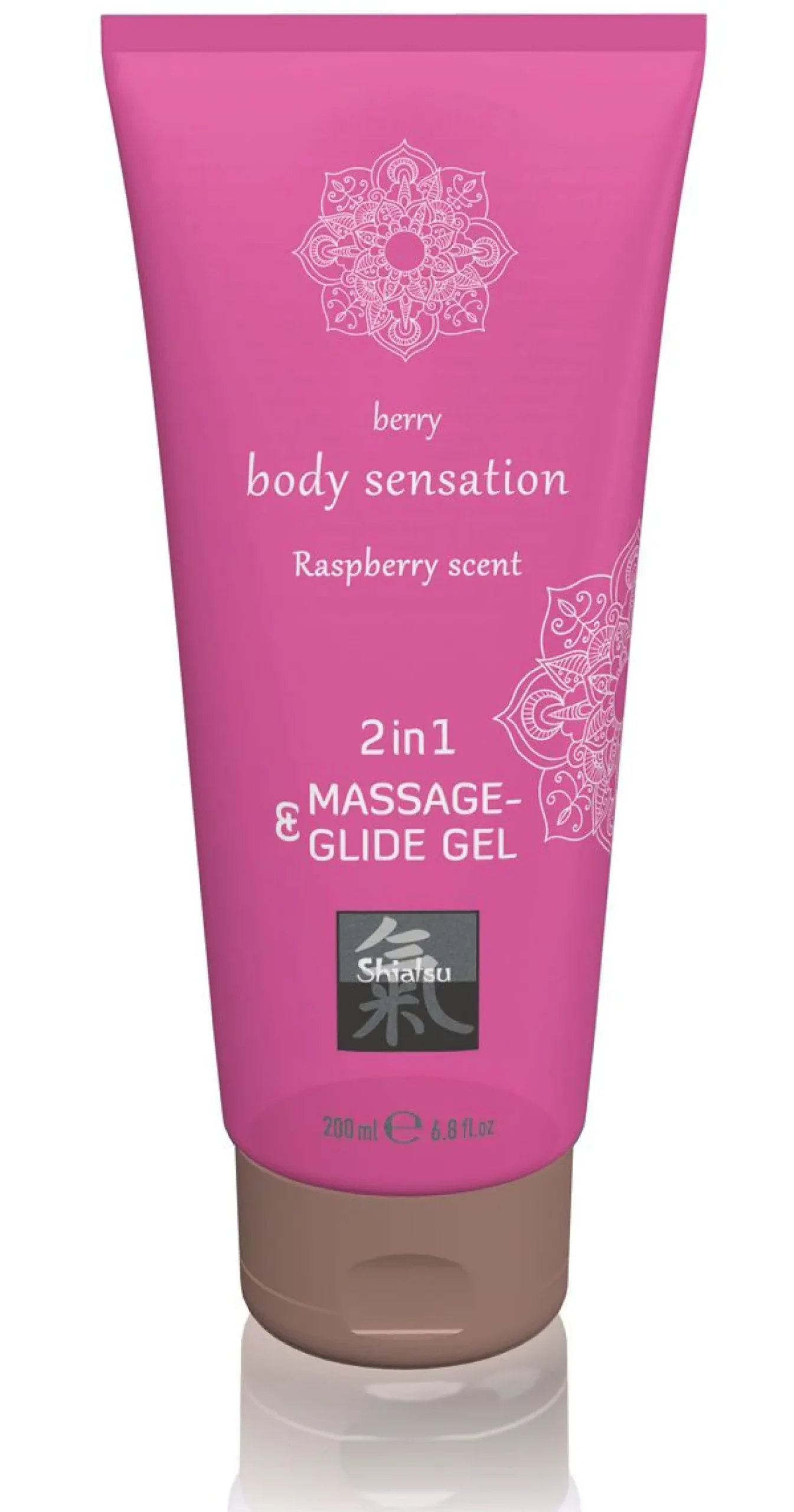 Massage- & Glide Gel 2 in 1 - Framboos