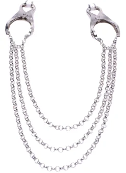 Master Series - Affix Triple Chain tepelklemmen - Zilver