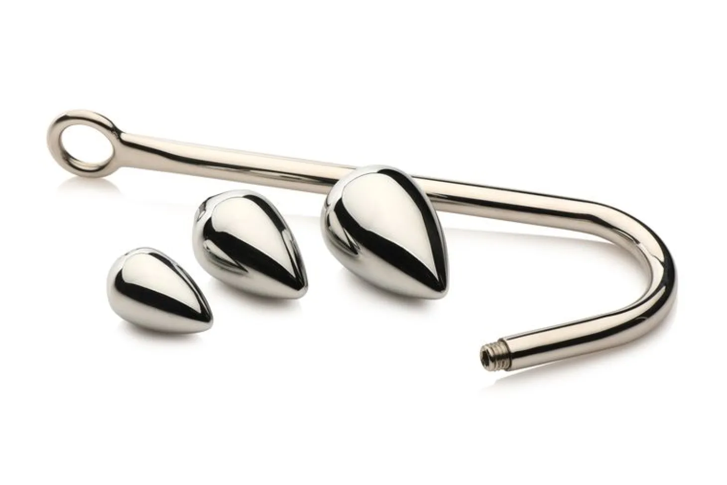 Master Series - Anal Hook Trainer Set - Zilver