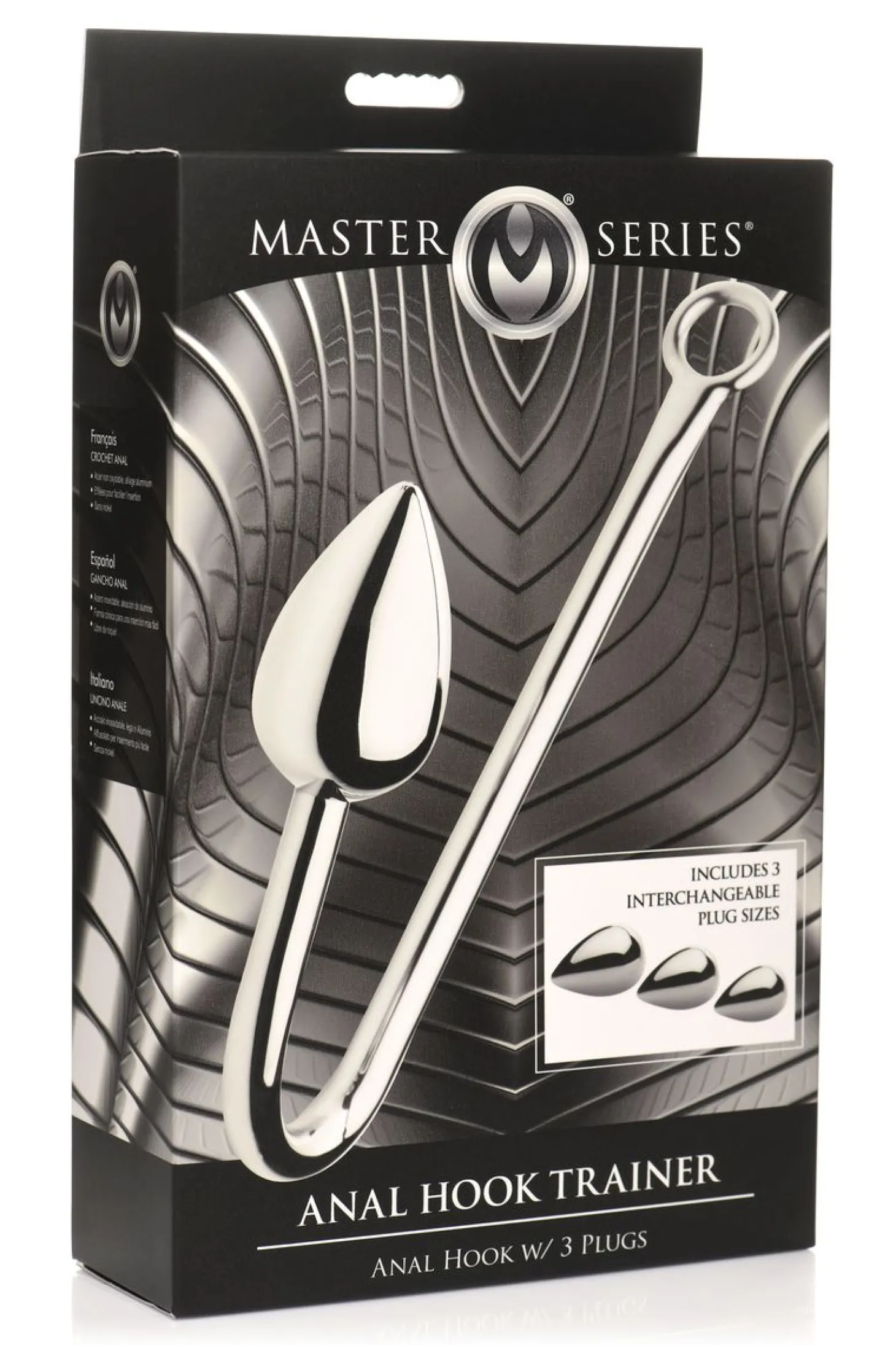 Master Series - Anal Hook Trainer Set - Zilver