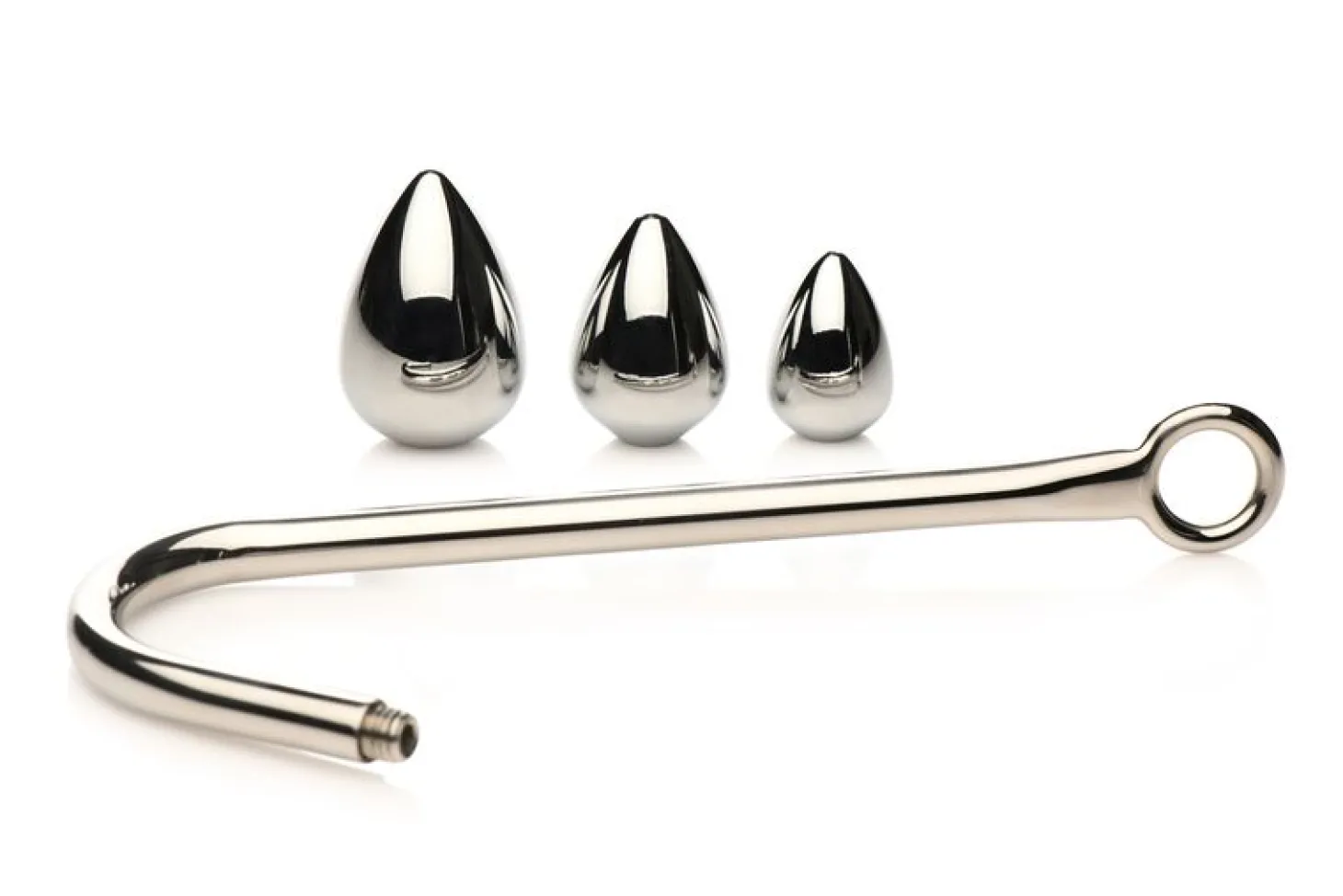 Master Series - Anal Hook Trainer Set - Zilver