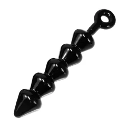 Master Series - Anal Links Anale Ketting - Zwart