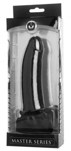 Master Series - Face Strap-On Mondknevel met Dildo - Black