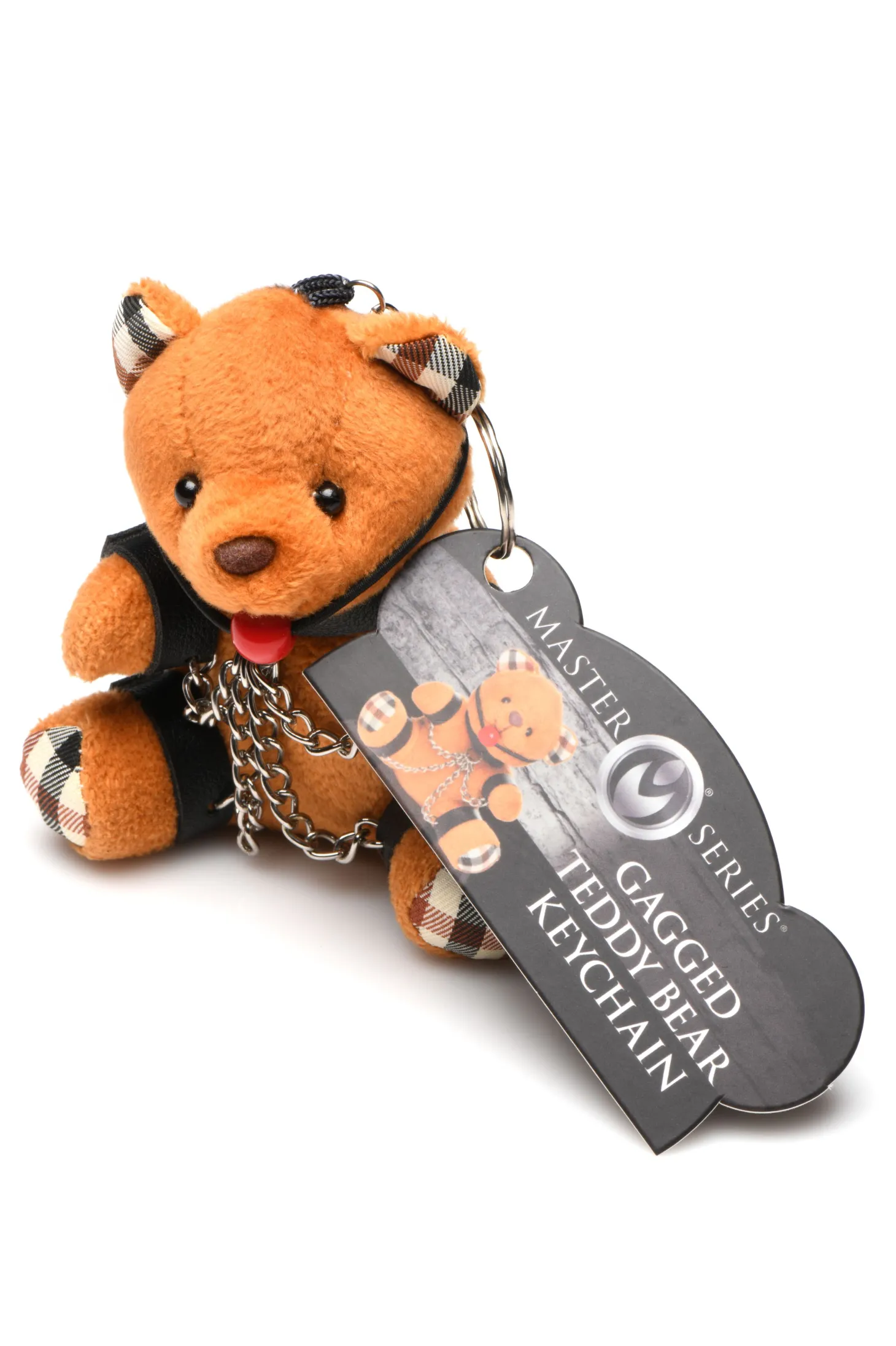 Master Series - Gagged Teddy Bear Sleutelhanger