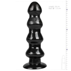Master Series - Grote Raket Dildo Met Zuignap