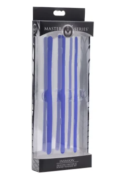 Master Series - Invasion Siliconen Dilator Sound Trainer Set - Blauw