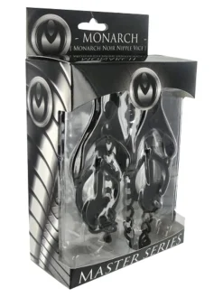 Master Series - Monarch Noir Nipple Vice