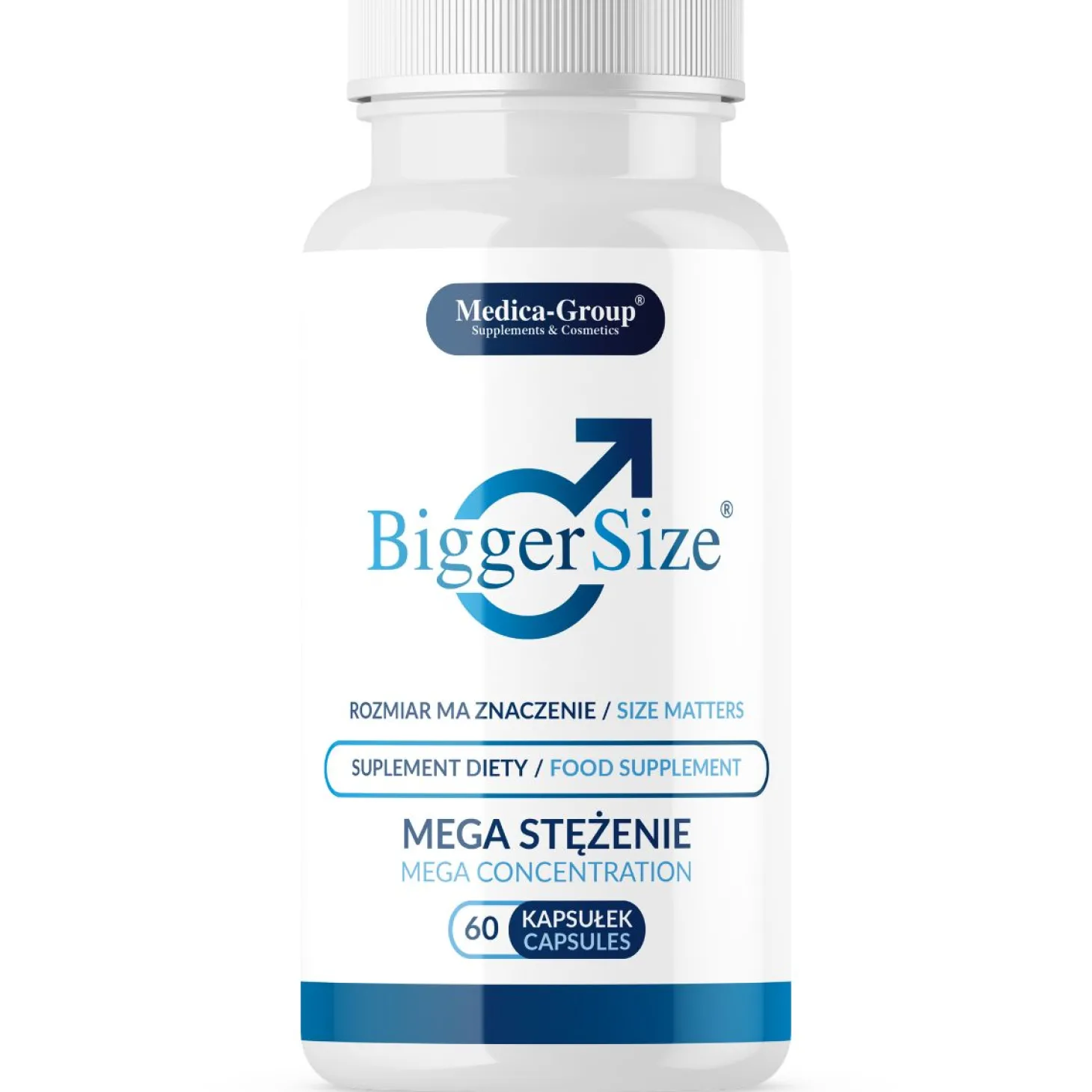 Medica-Group - BiggerSize Capsules - 60 Capsules