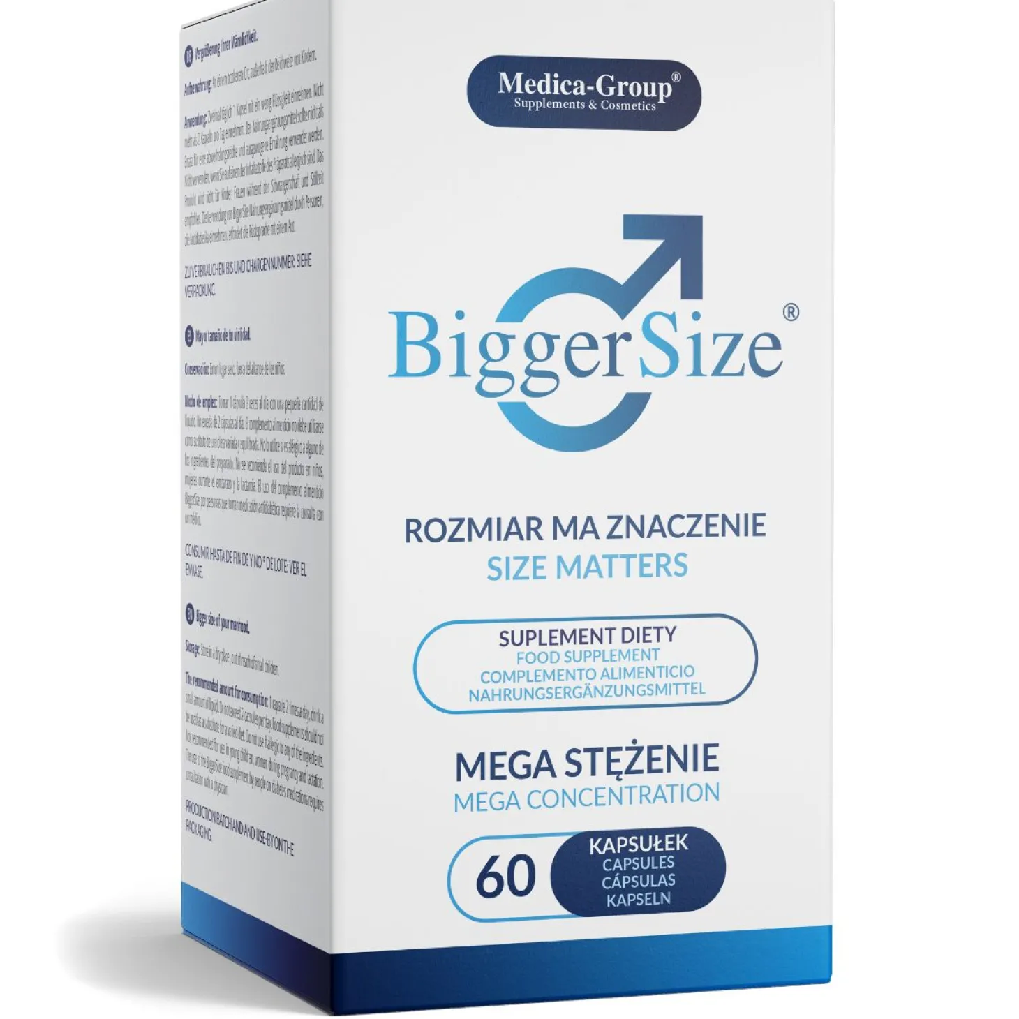 Medica-Group - BiggerSize Capsules - 60 Capsules