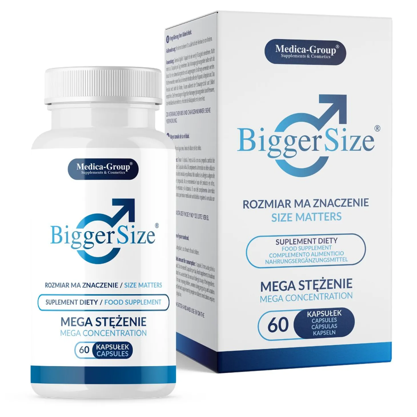 Medica-Group - BiggerSize Capsules - 60 Capsules