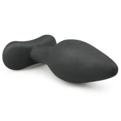 Medium Zwarte Siliconen Buttplug