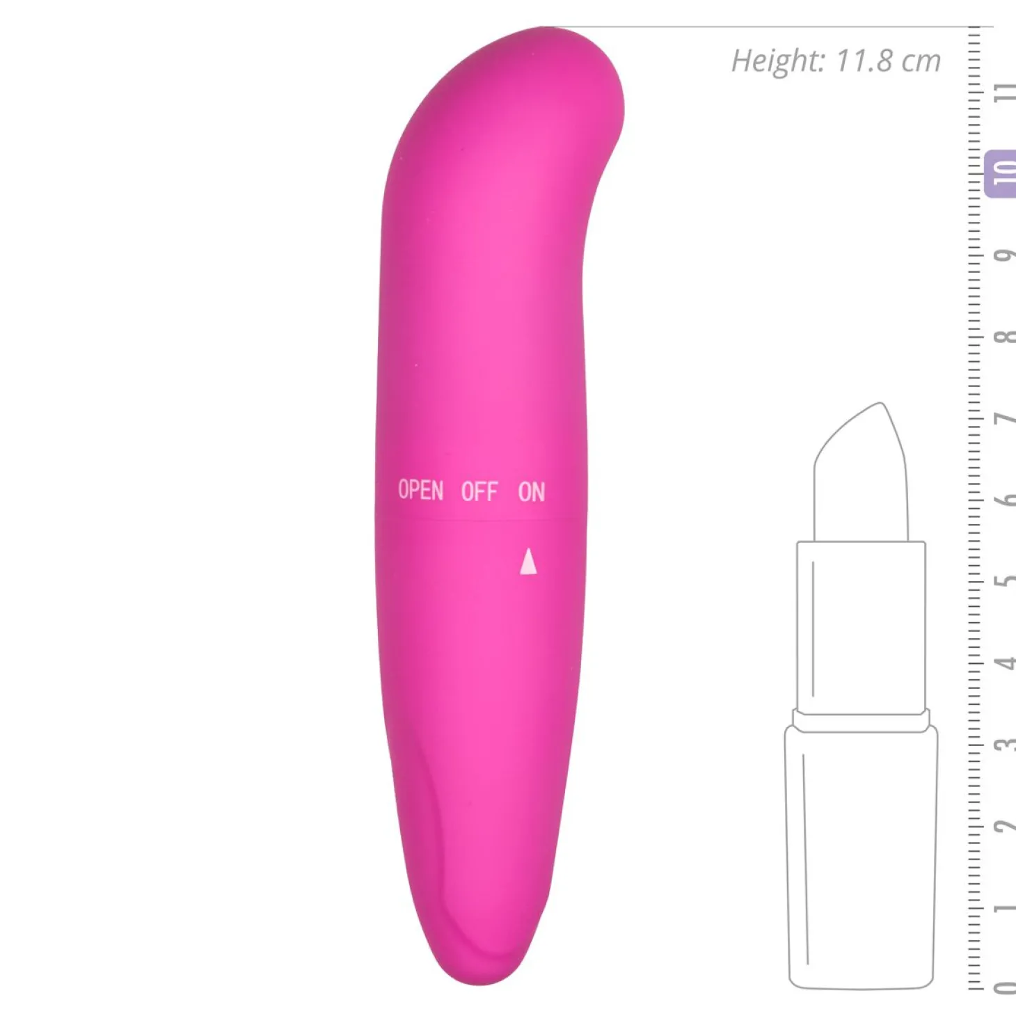 Mini G-spot vibrator - roze
