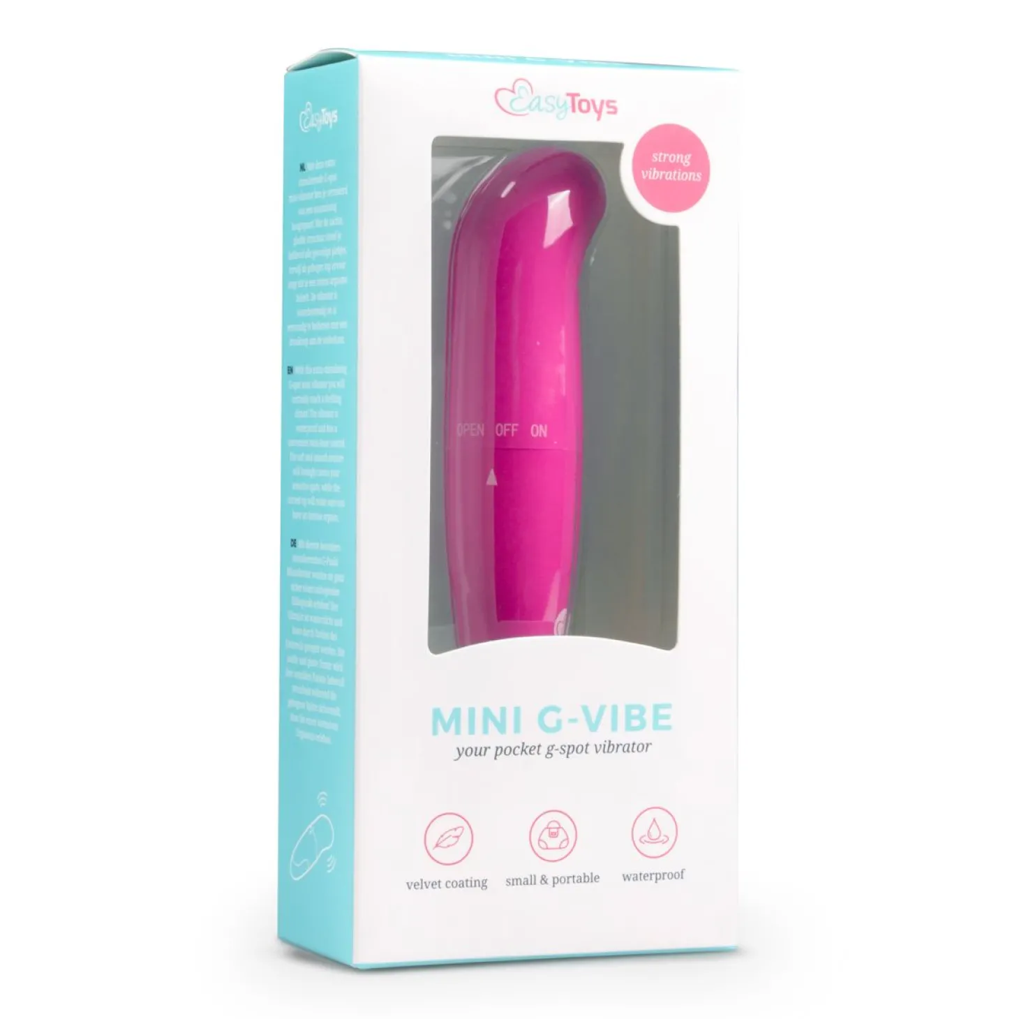 Mini G-spot vibrator - roze