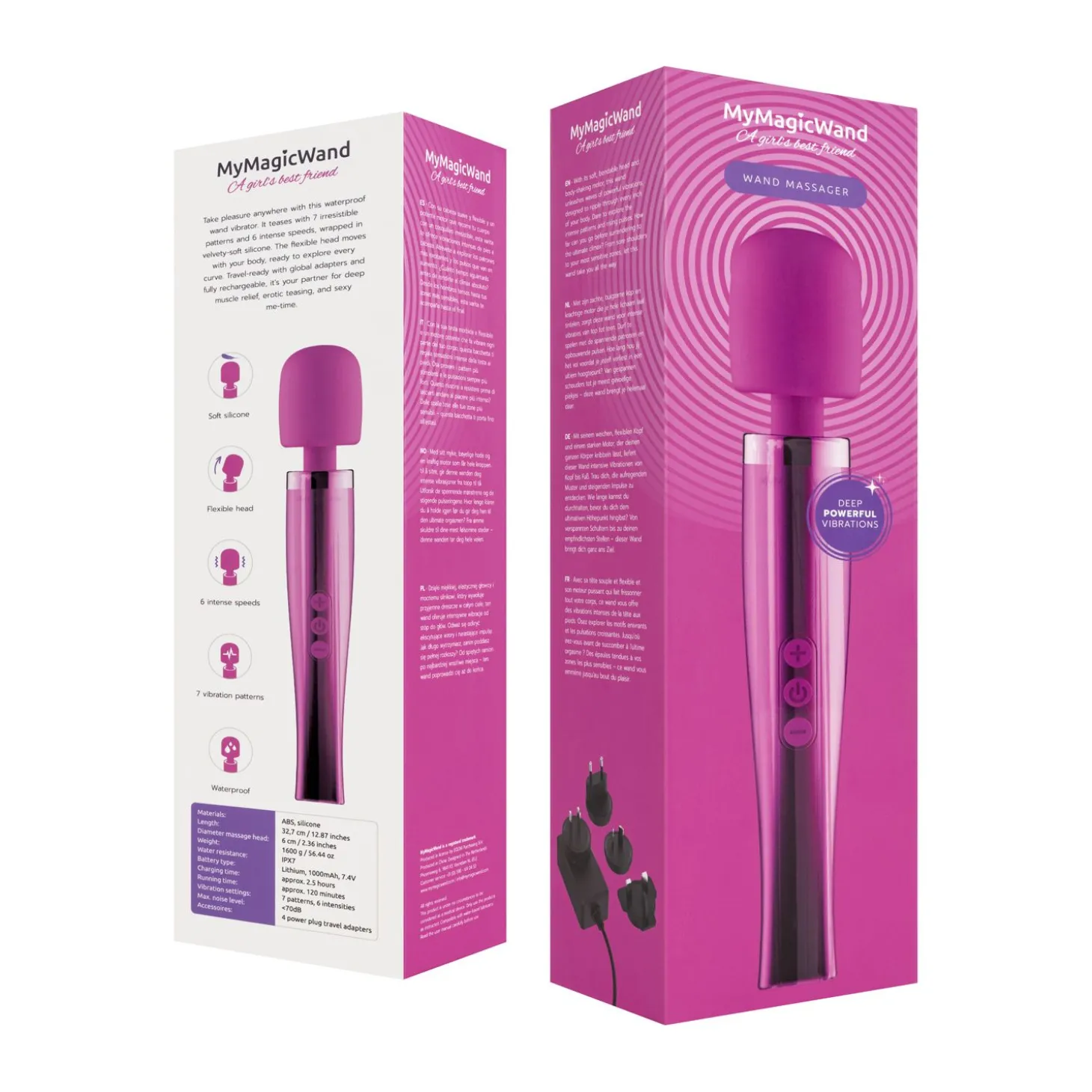 MyMagicWand - Wand Massager - Electric Pink