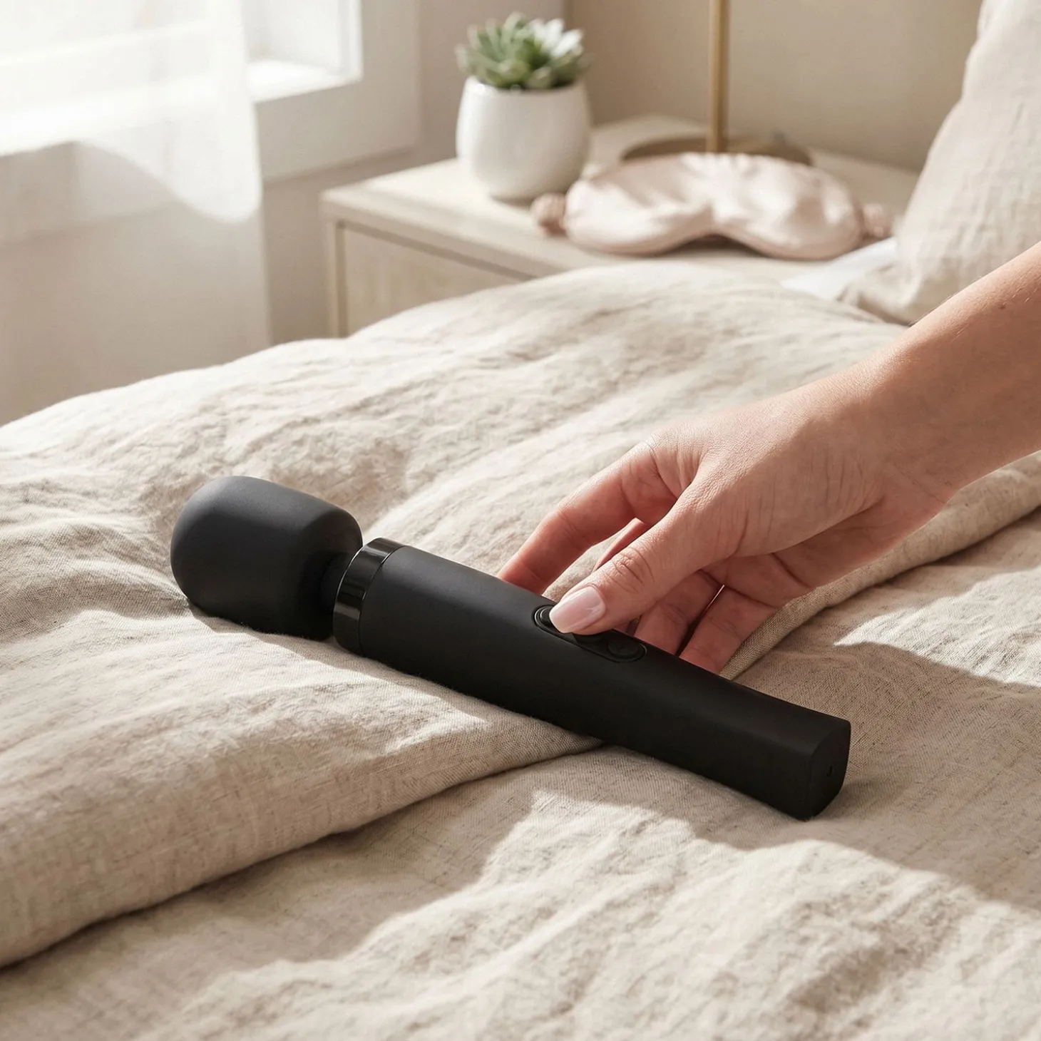 MyMagicWand - Wand Vibrator Medium - Zwart
