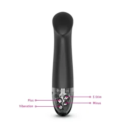 Mystim - Right On Ron eStim Vibrator Black