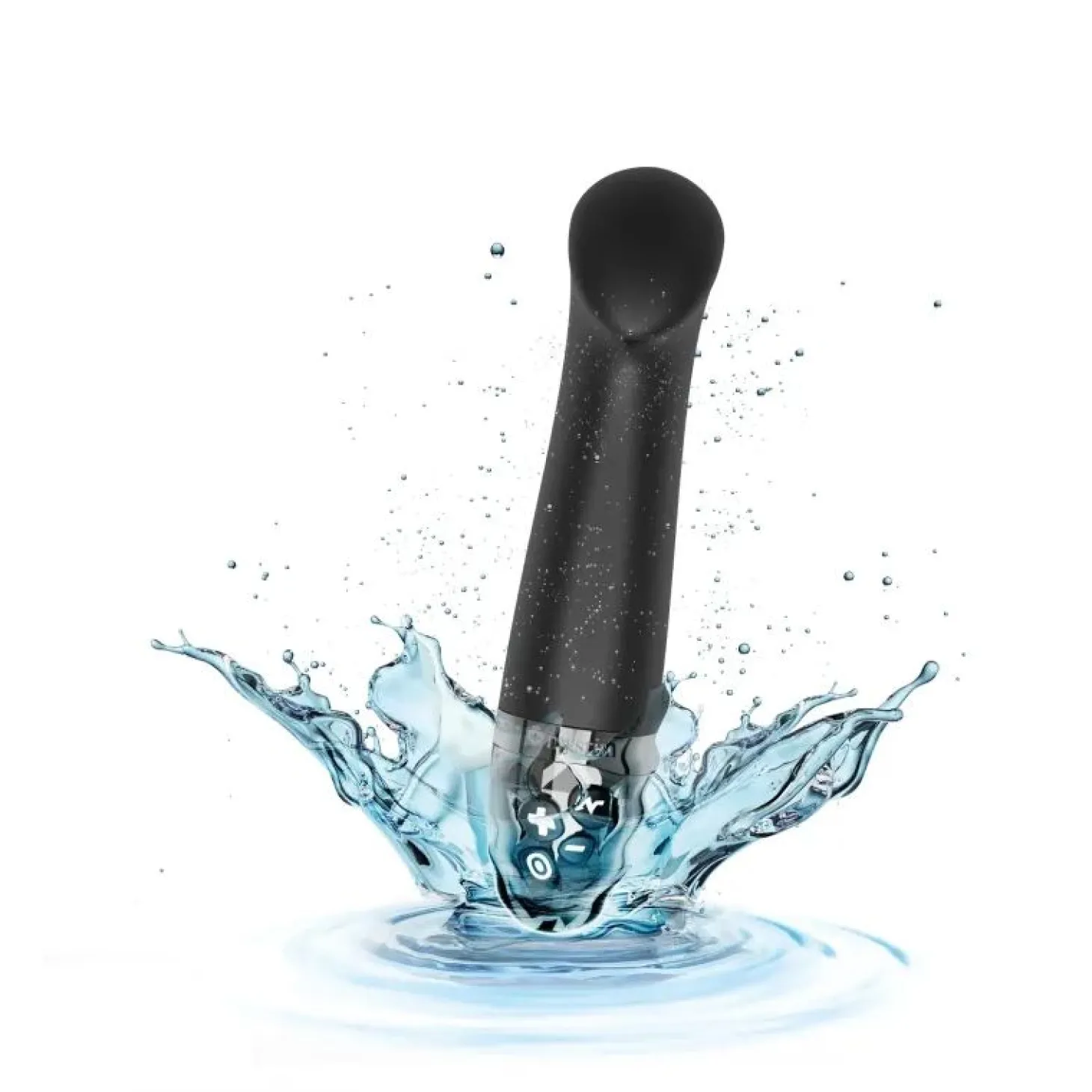 Mystim - Right On Ron eStim Vibrator Black