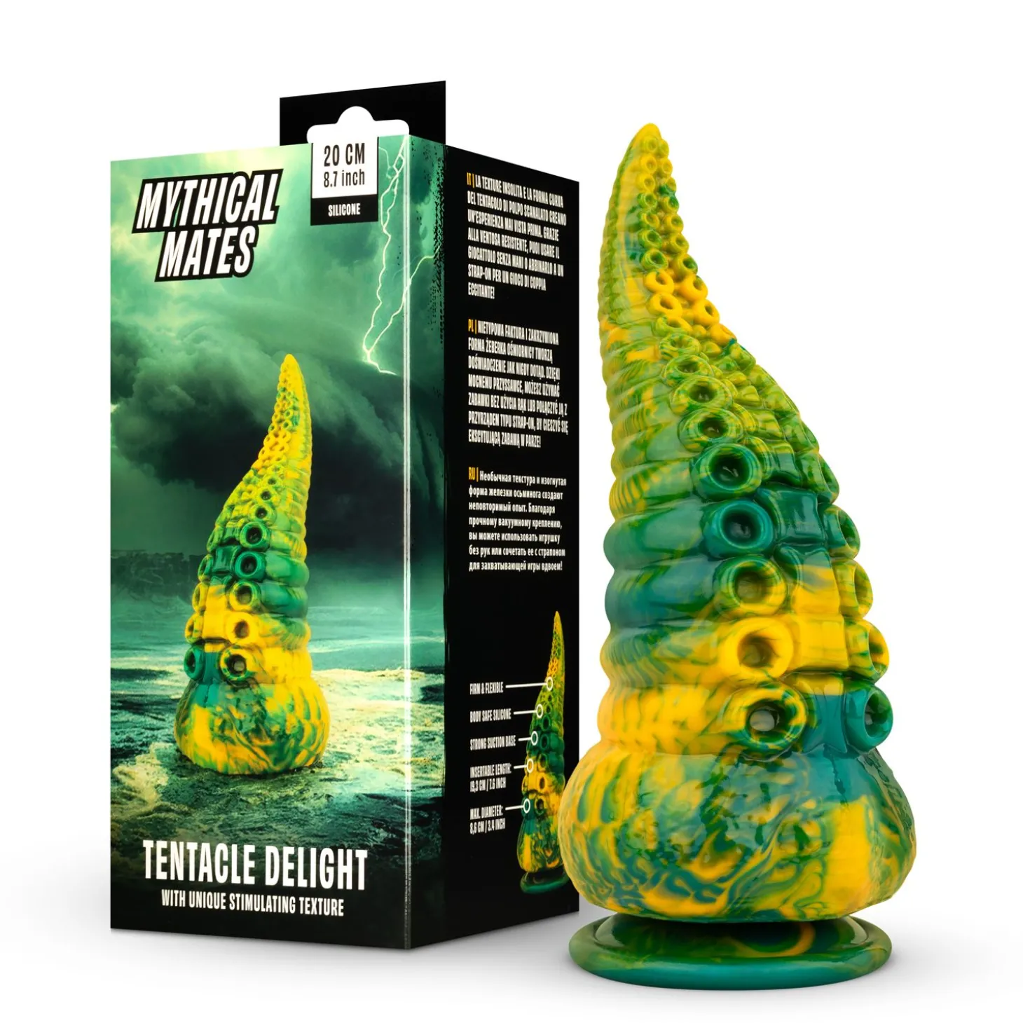 Mythical Mates - Tentacle Delight Groen & Geel