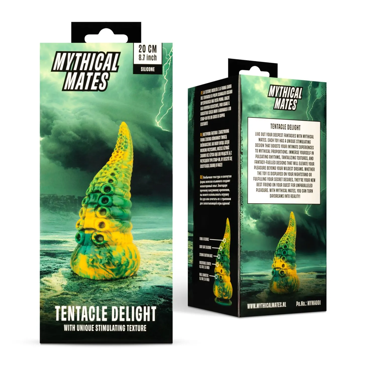 Mythical Mates - Tentacle Delight Groen & Geel
