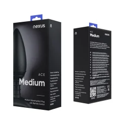 Nexus - Ace Vibrerende Buttplug - Medium
