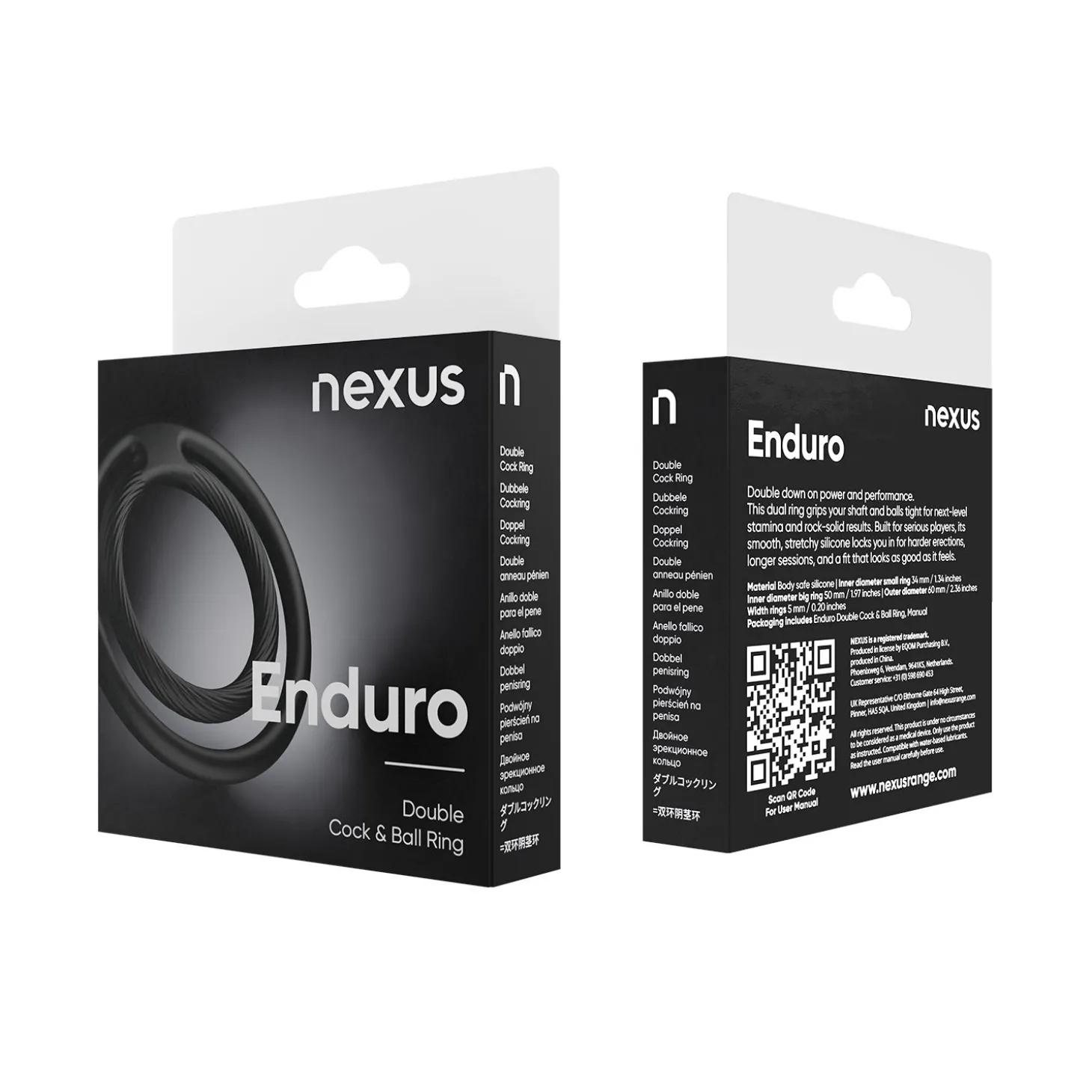 Nexus - Double Enduro Cock and Ball Ring