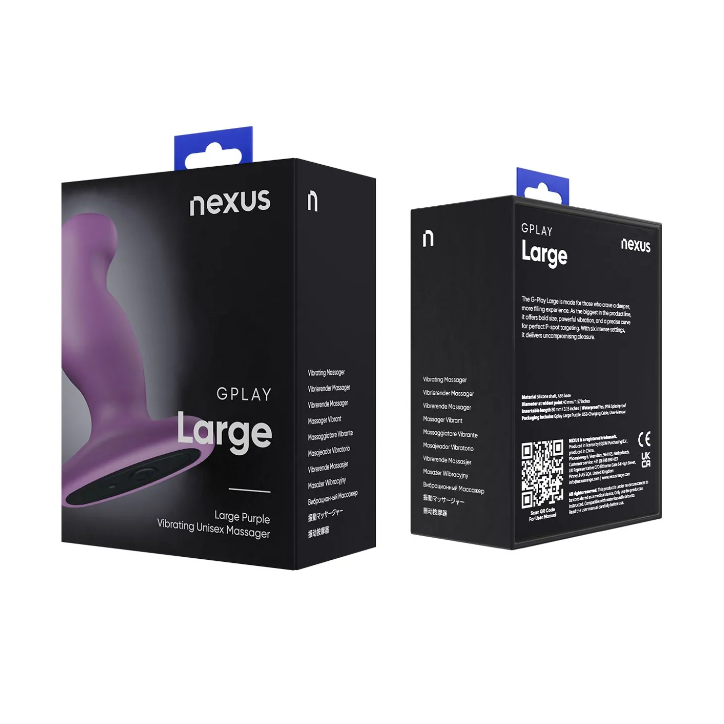 Nexus - G-Play Plus Vibrator - Large