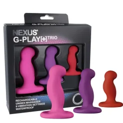 Nexus - G-Play Trio Plus Vibrator Pakket - Driedelige Set